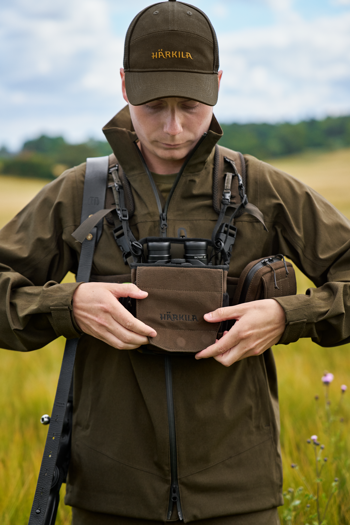 Härkila Utility Pouch - Dark willow green