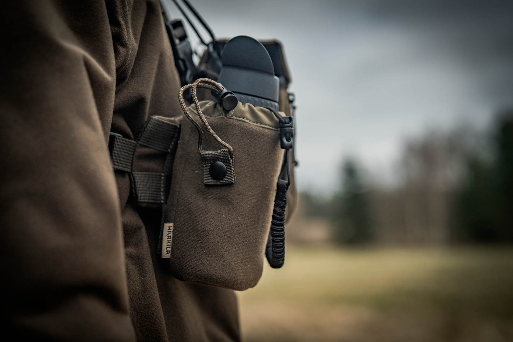 Härkila termisk spotterpose - Dark willow green