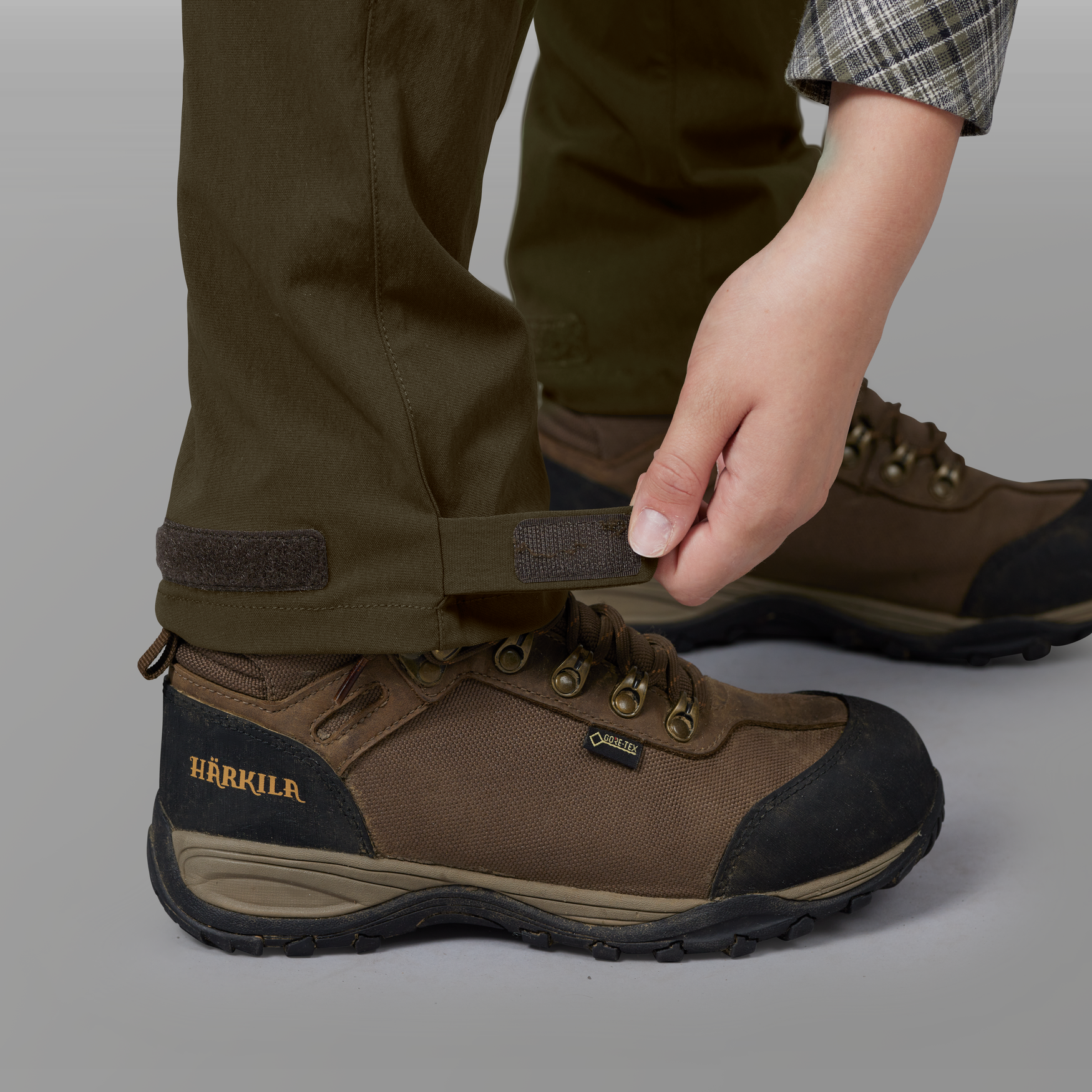 Larch Stretch-bukser til kvinder - Pine green