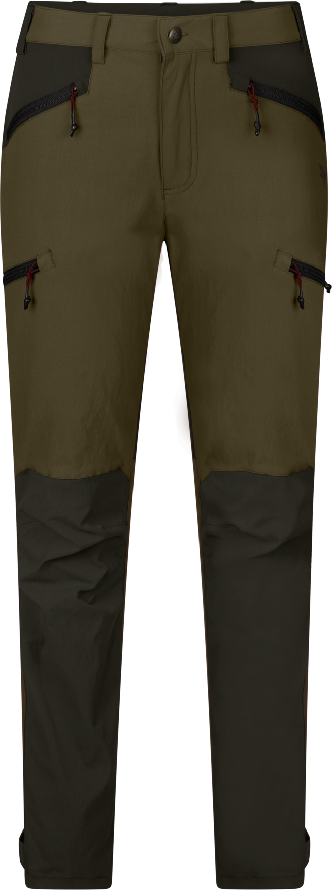 Larch Stretch-bukser til kvinder - Grizzly brown/Duffel green