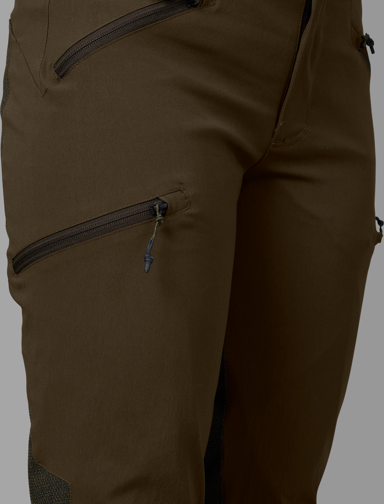 Larch membrane trousers Women - Pine green