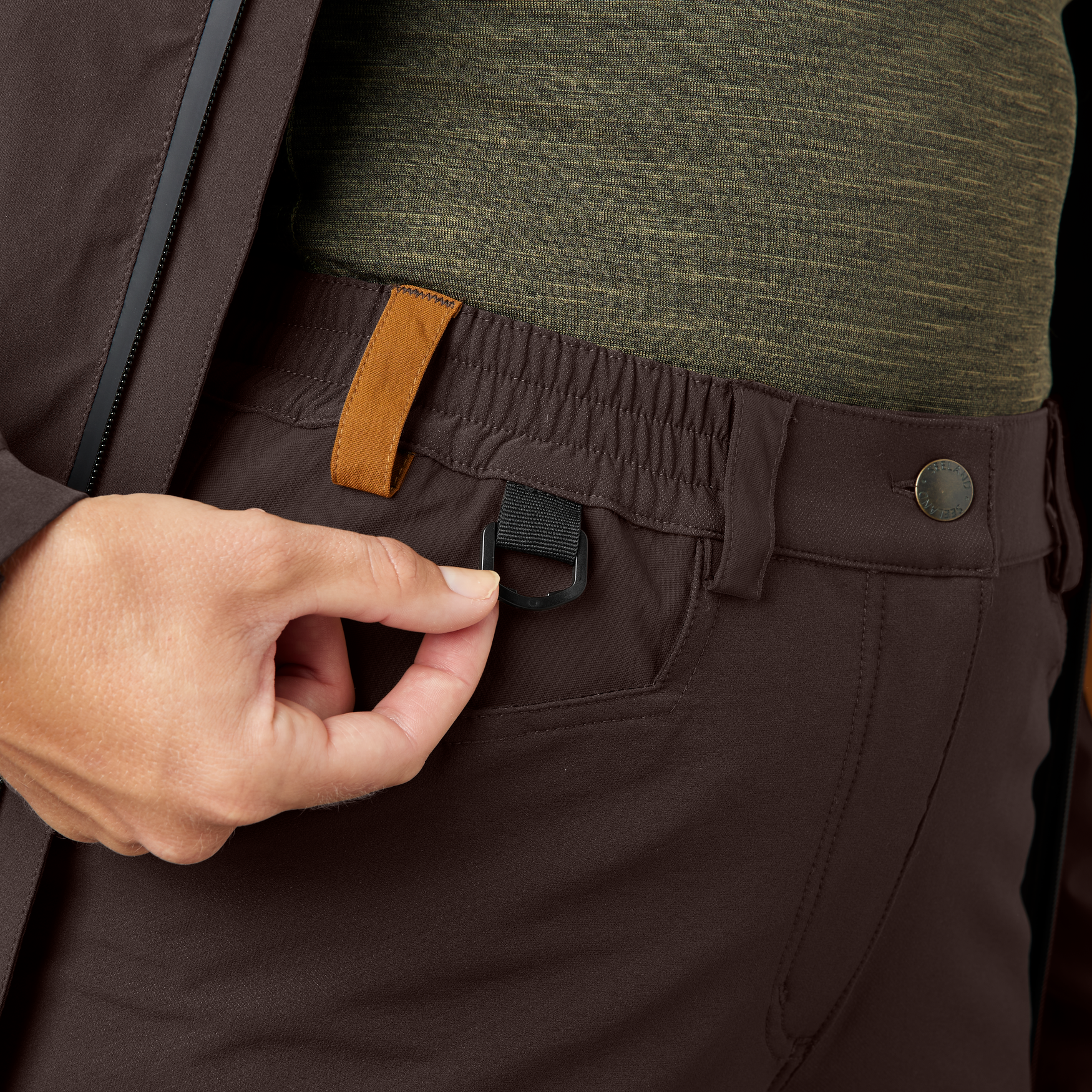 Dog Active bukser Women - Dark brown