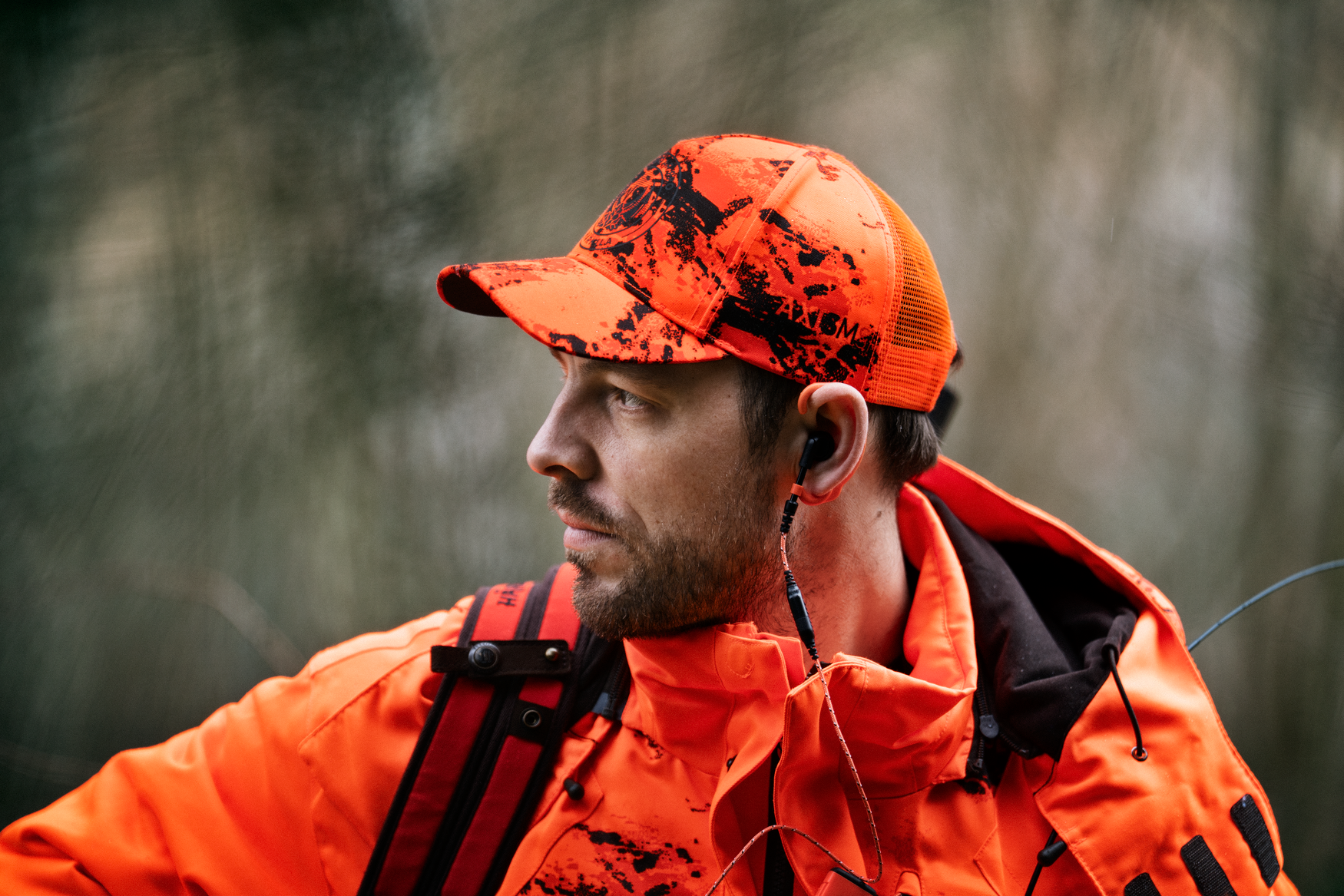 Casquette Wildboar Pro Blaze Camo avec lumière - AXIS MSP®CE orange/Shadow brown