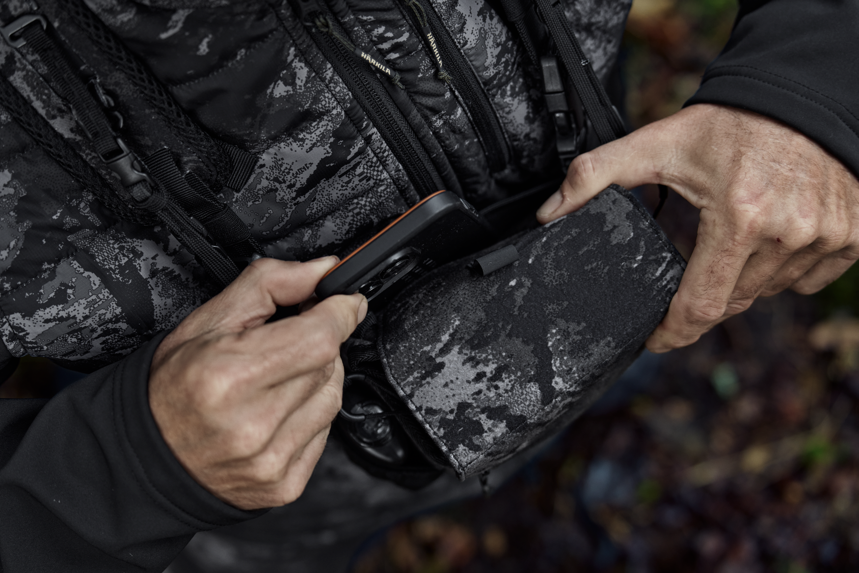 Härkila NOCTYX Bino Harness - AXIS MSP®Black