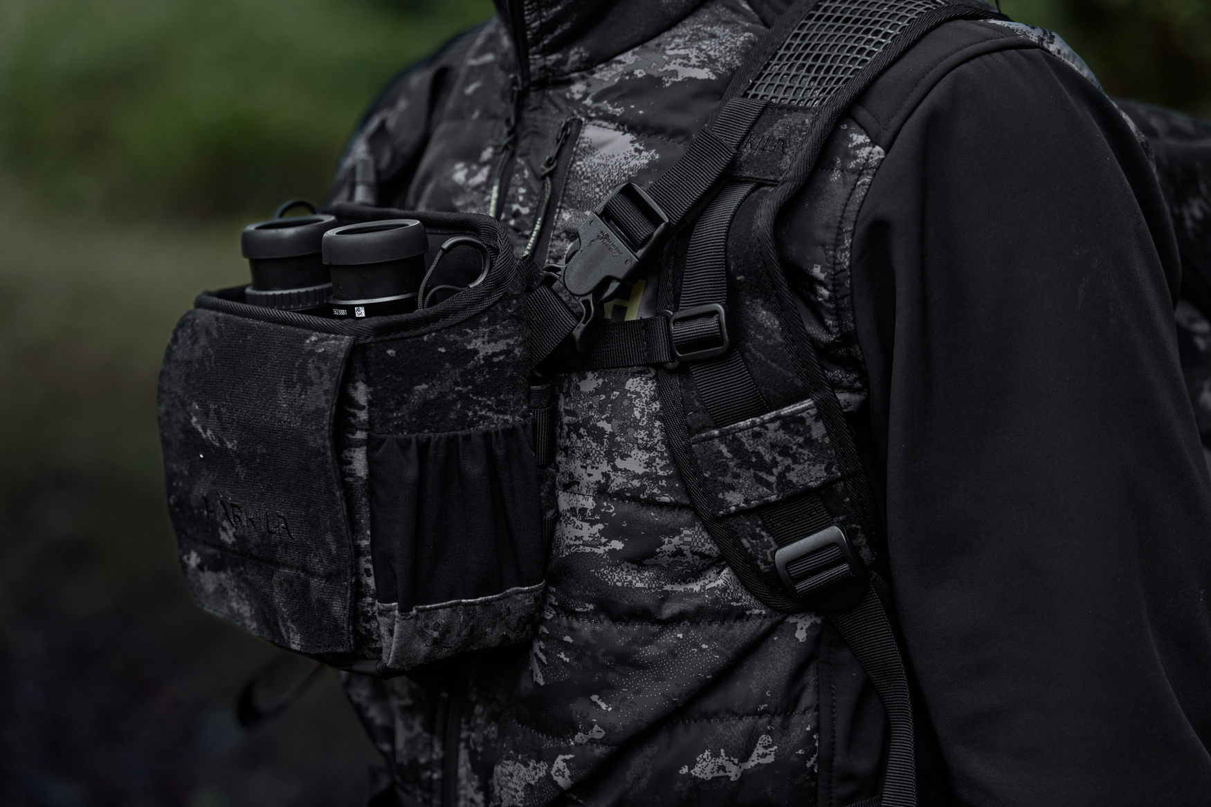 Härkila NOCTYX Bino Harness - AXIS MSP®Black