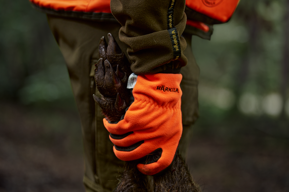 Wildboar Pro Shooter Blaze WSP Handschuhe - Orange blaze/Brown