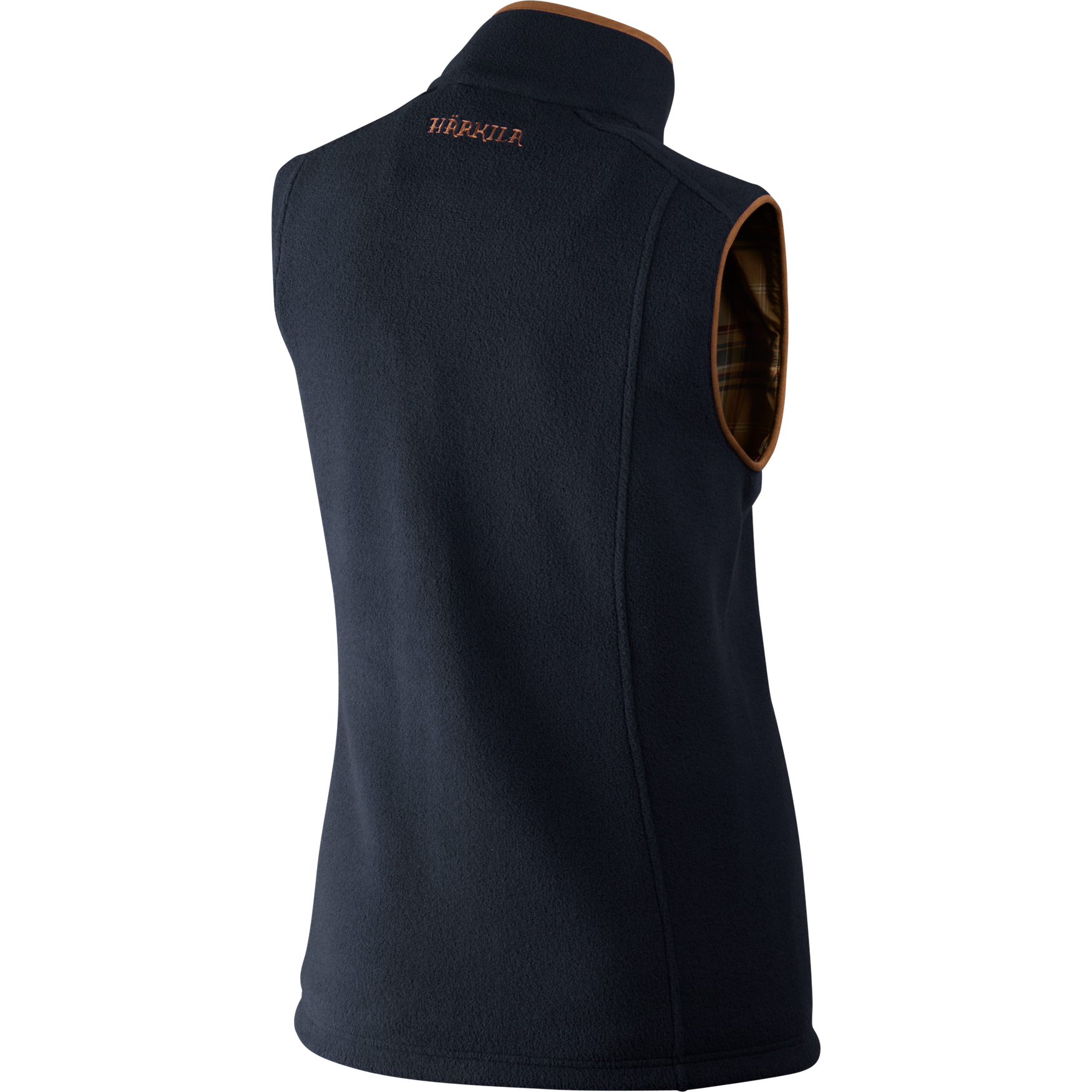 Sandhem lady fleece waistcoat - Dark navy melange