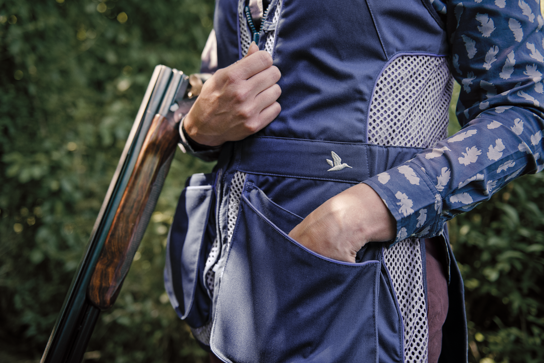 Skeet II Lady vest - Patriot blue