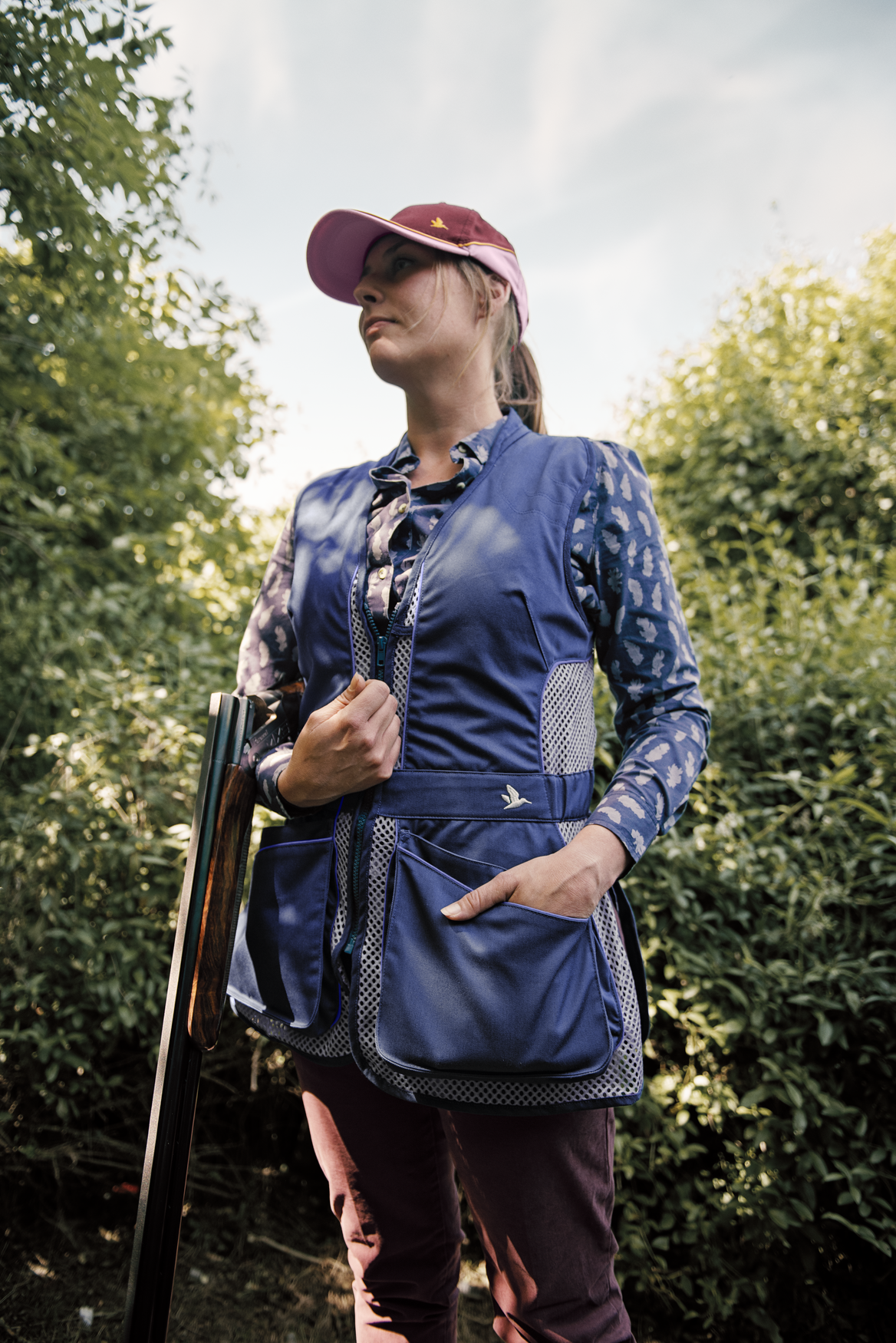 Skeet II Lady vest - Patriot blue