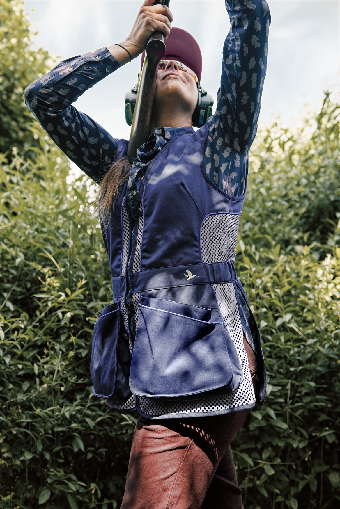 Skeet II Lady vest - Patriot blue