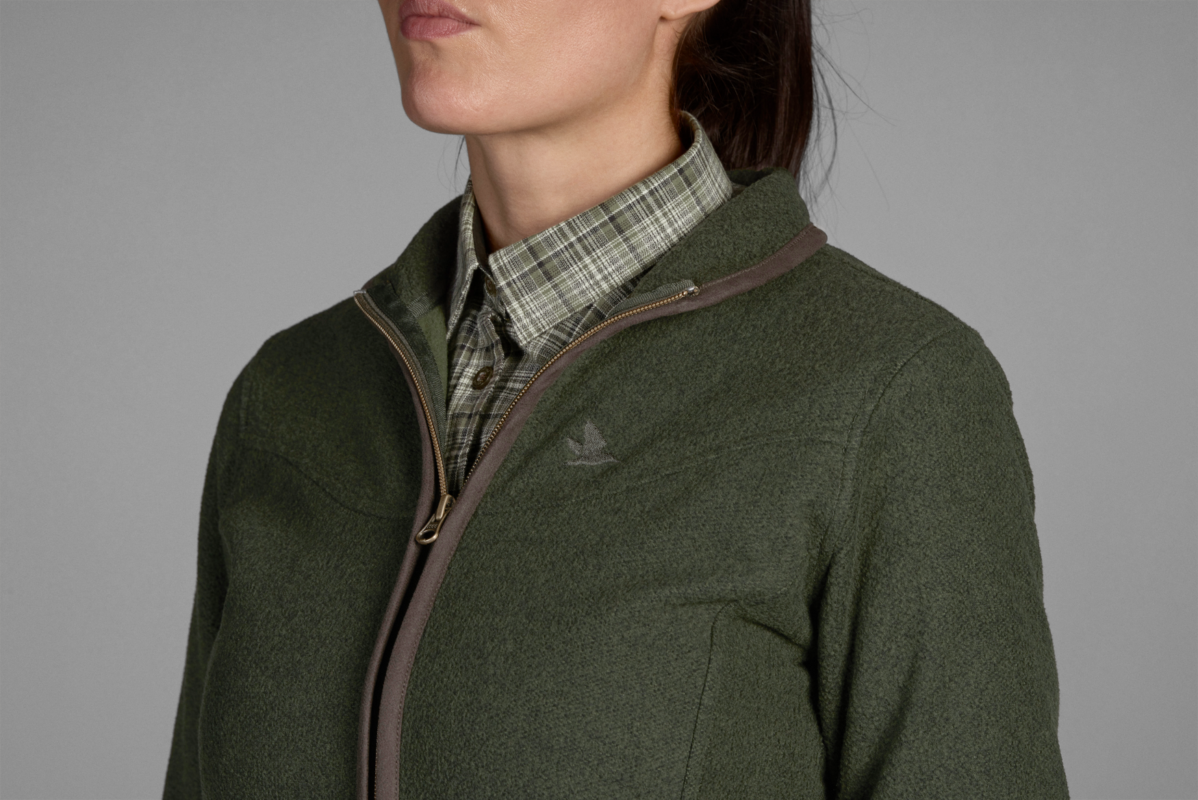 Woodcock fleece Women - Classic green