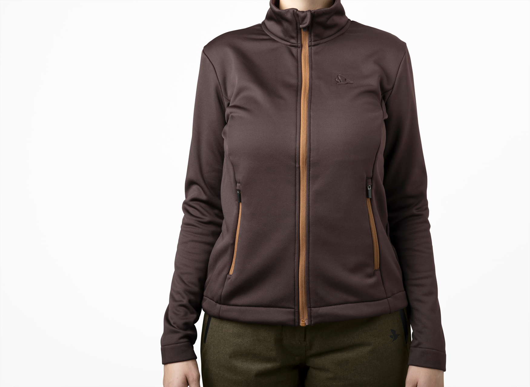Emily fleece Women - Dark brown