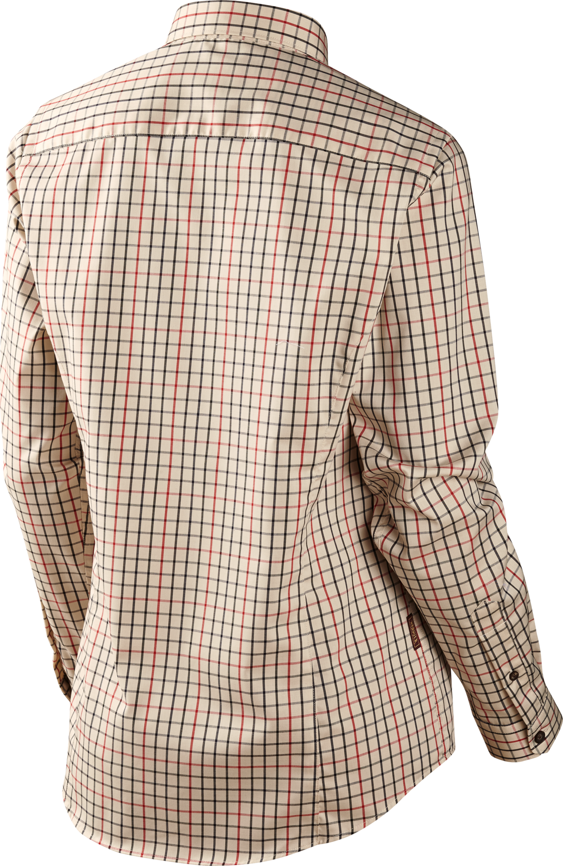 Lancaster Lady L/S skjorte - Red check