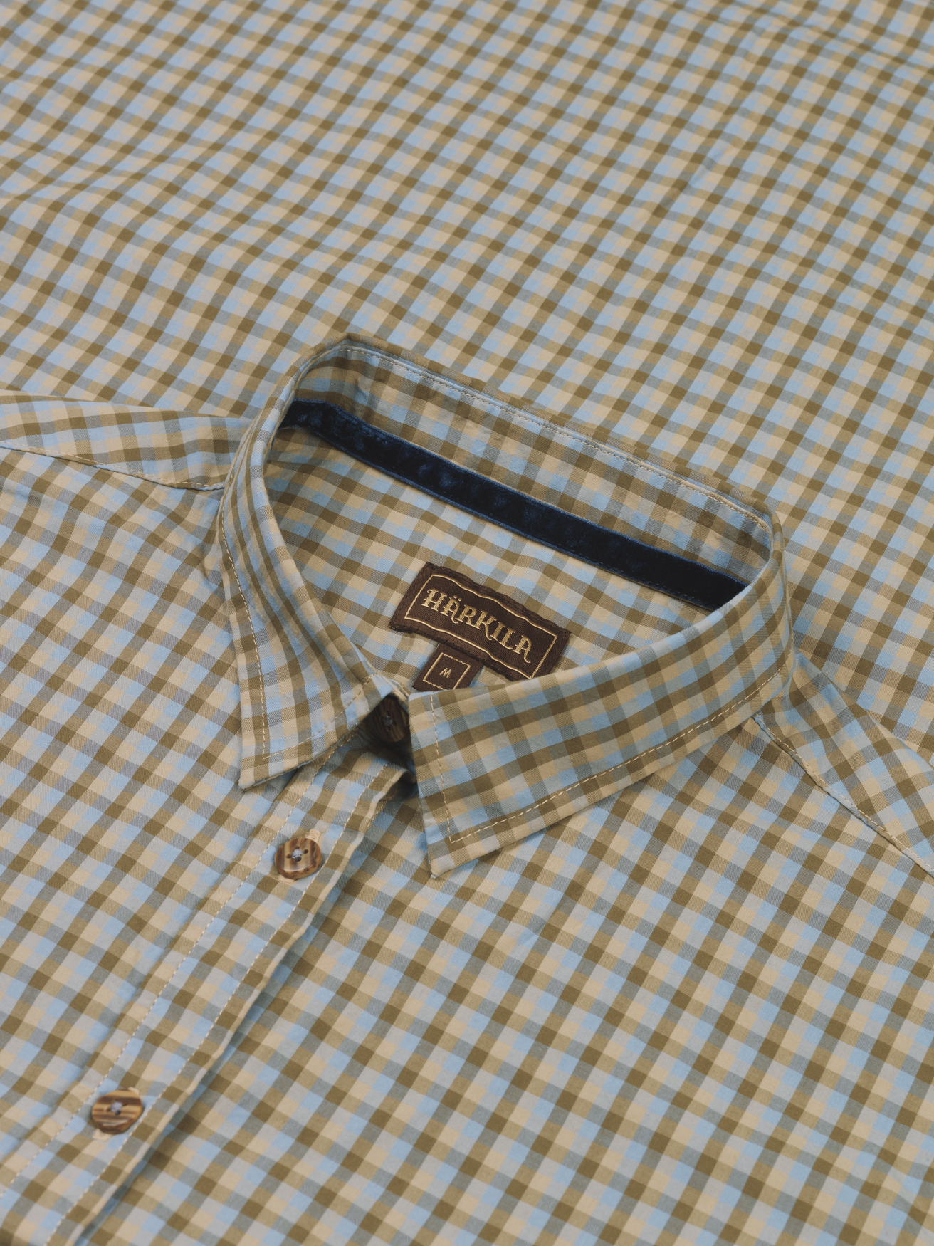 Selja Lady rutete langermet skjorte - Heritage blue check