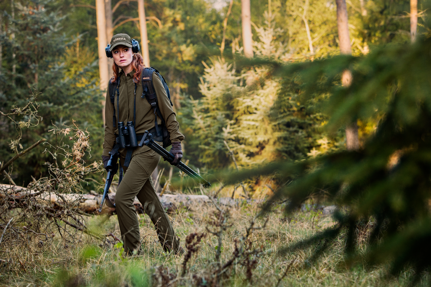 Herlet Tech Lady skjorte - Willow green