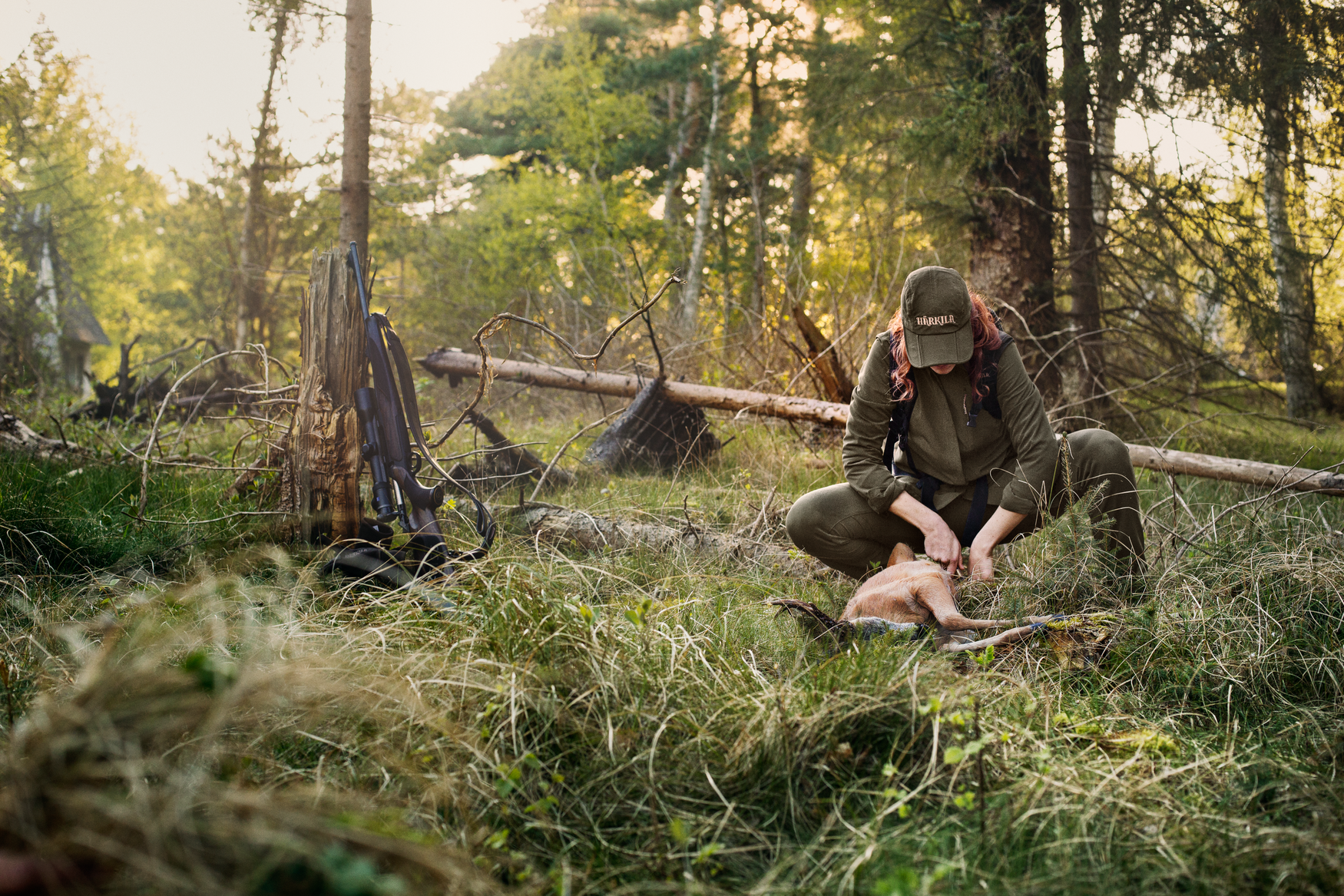 Herlet Tech Lady skjorte - Willow green