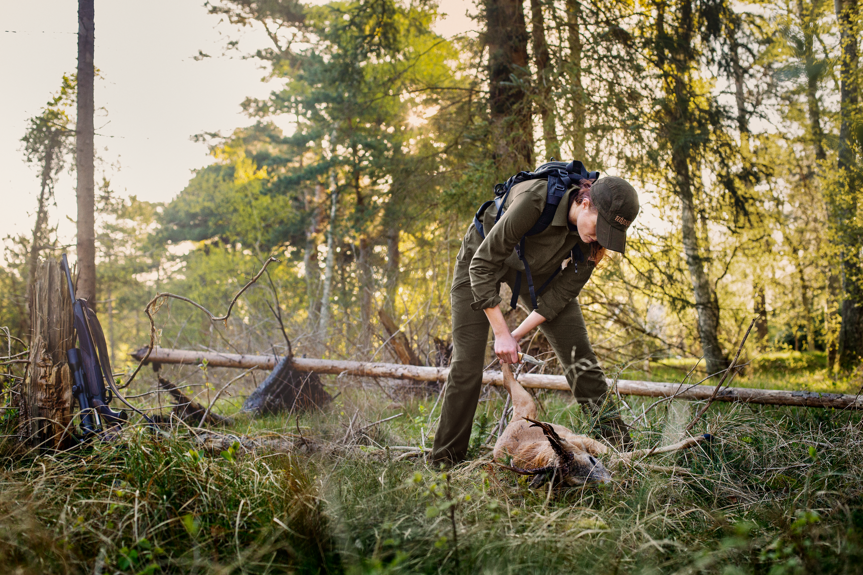 Herlet Tech Lady skjorte - Willow green