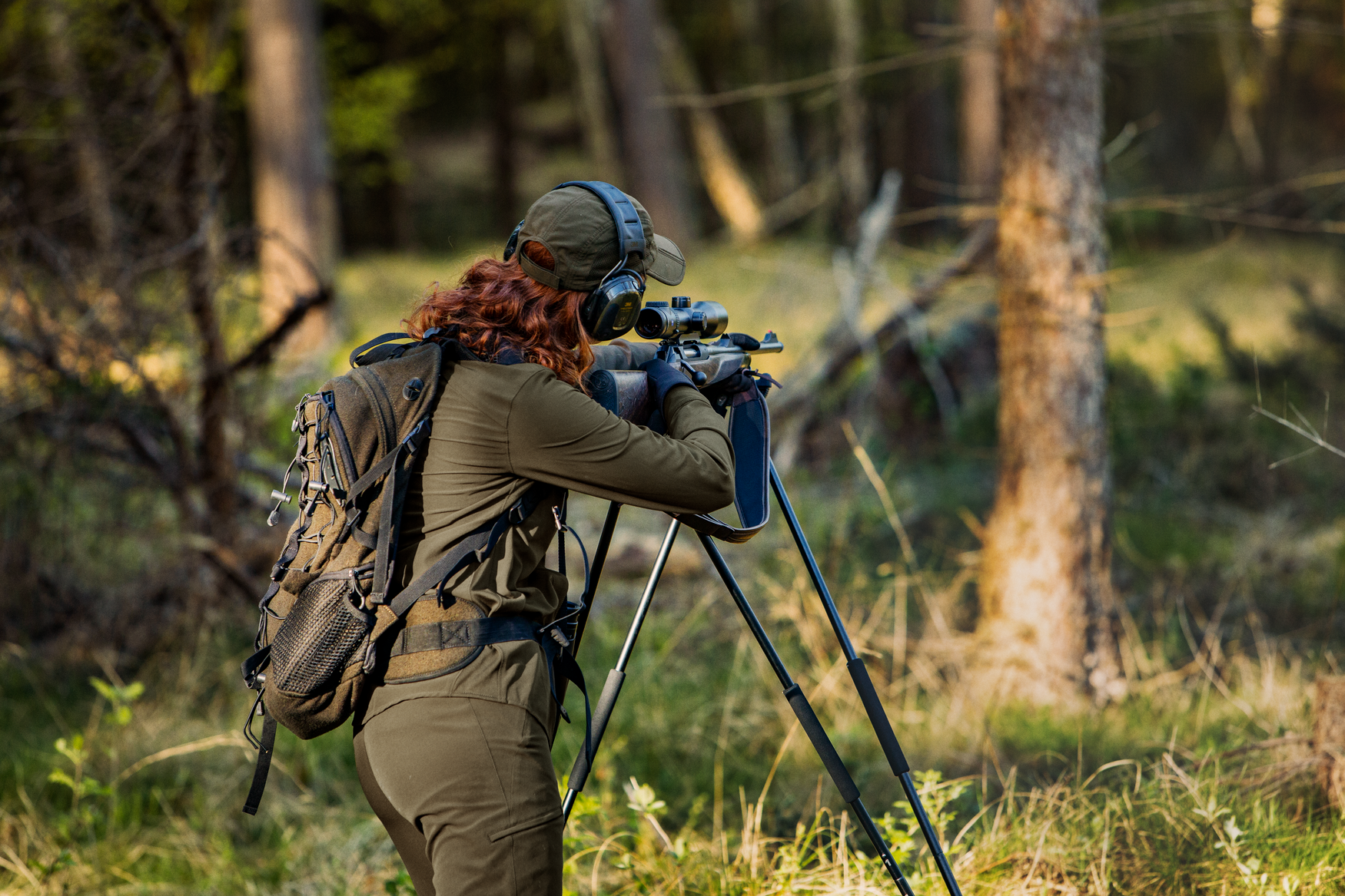 Herlet Tech Lady skjorte - Willow green