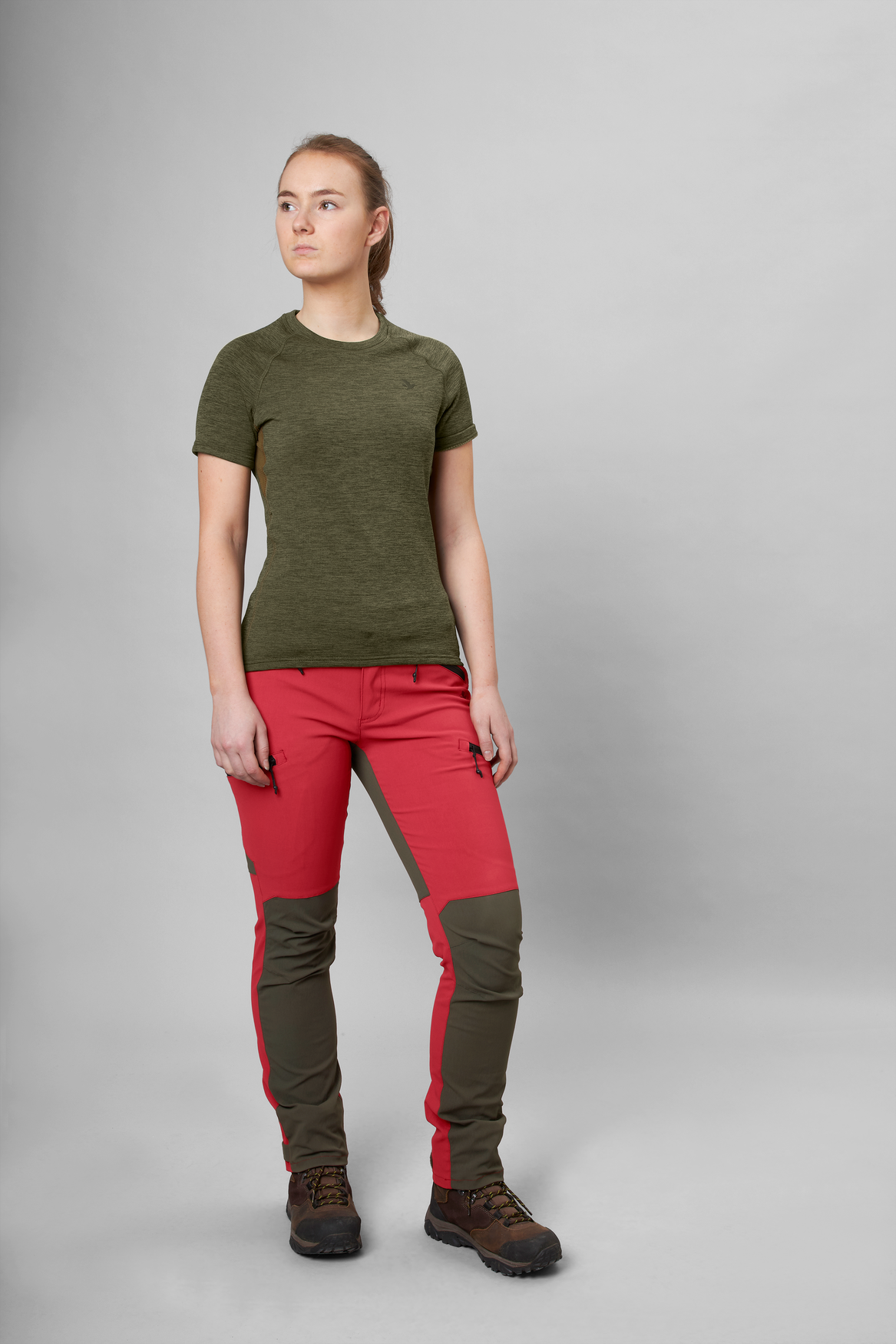 Active S/S T-shirt Women - Pine green
