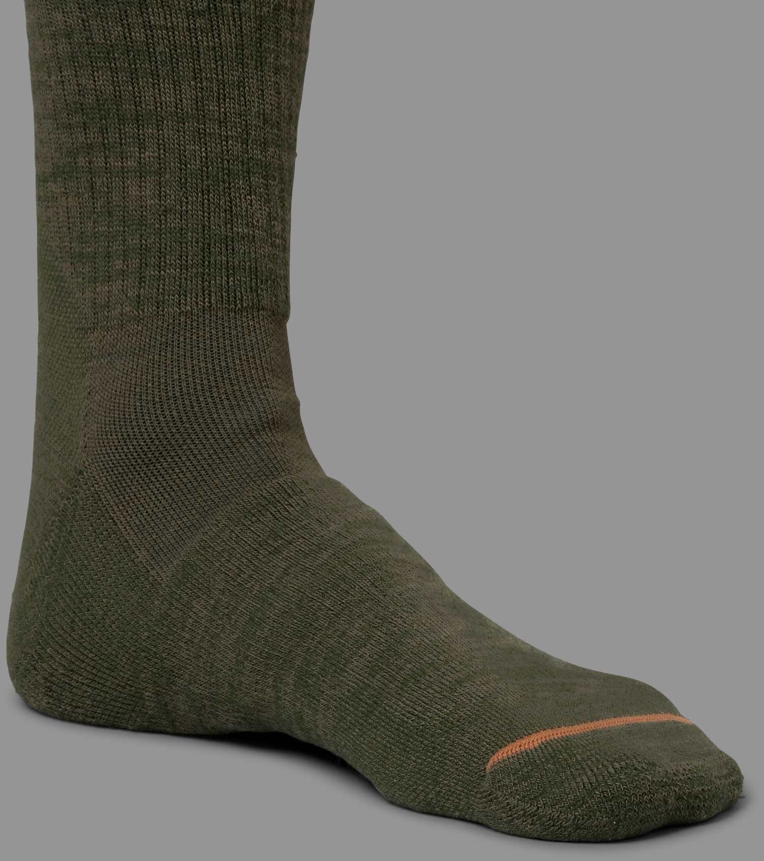 Pro Hunter 2.0 long chausette - Willow green/Shadow brown