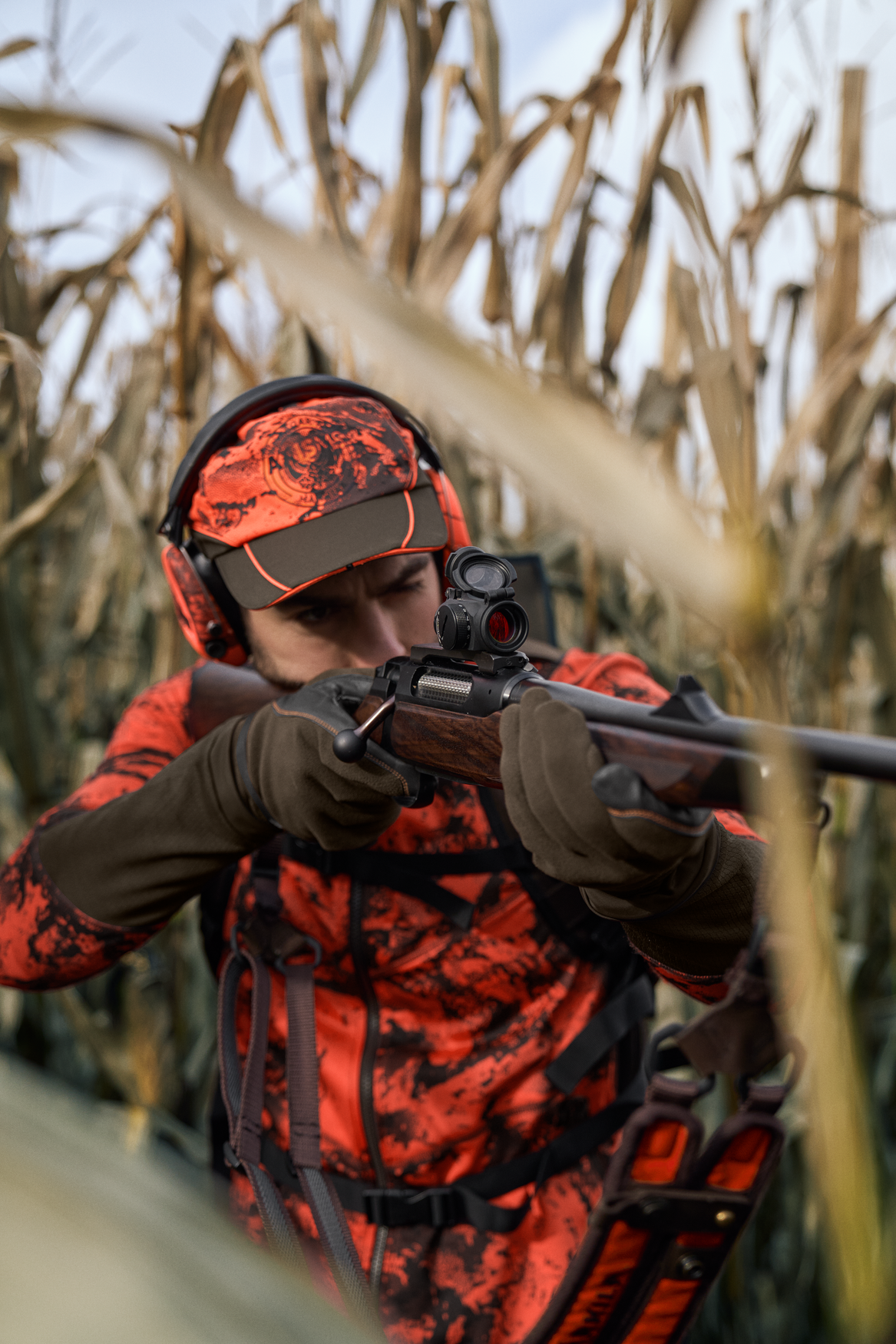 Wildboar Pro Light kasket - AXIS MSP®Orange Blaze/Shadow brown