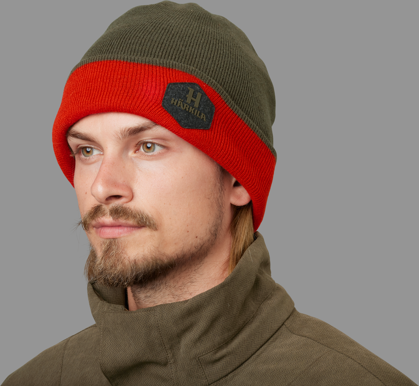 Driven Hunt reversible hue - Willow green