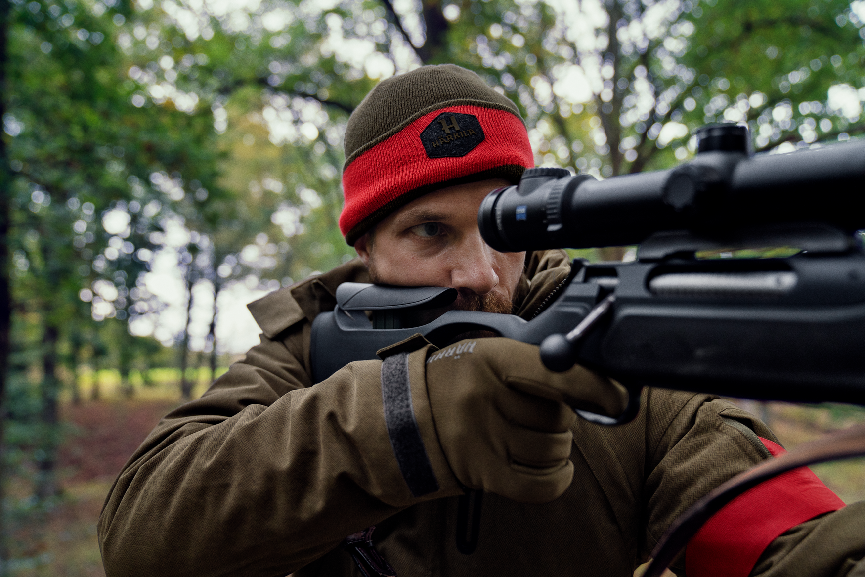 Driven Hunt reversible hue - Willow green