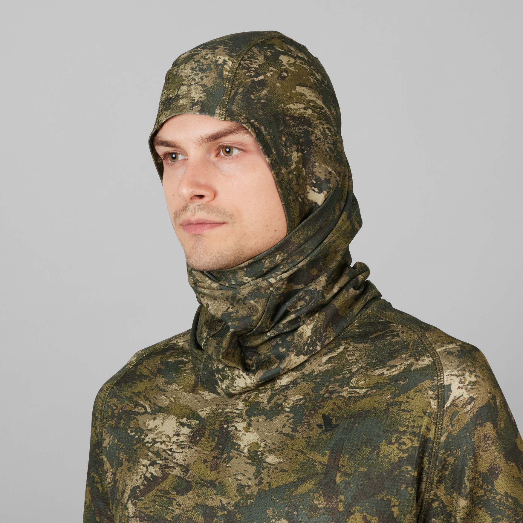 Scent control Camo facecover - InVis green