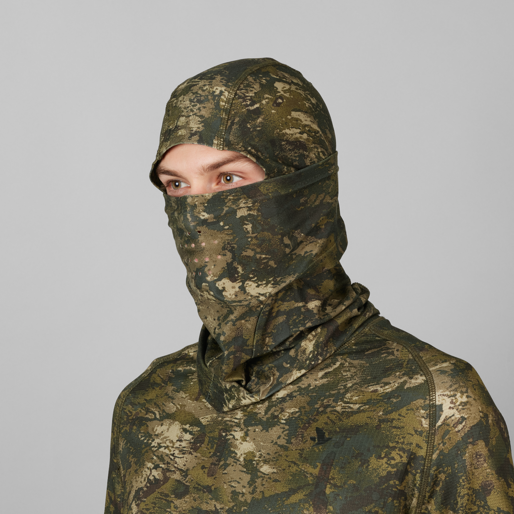 Scent control Camo facecover - InVis green