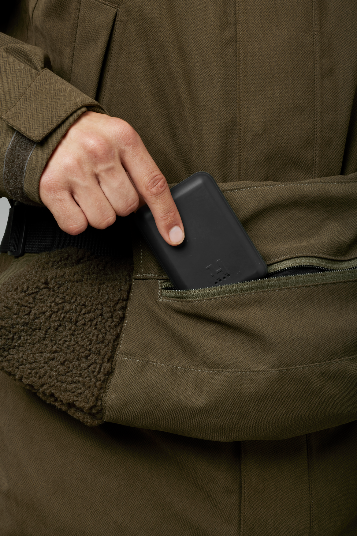 Driven Hunt Heat muffe - Willow green