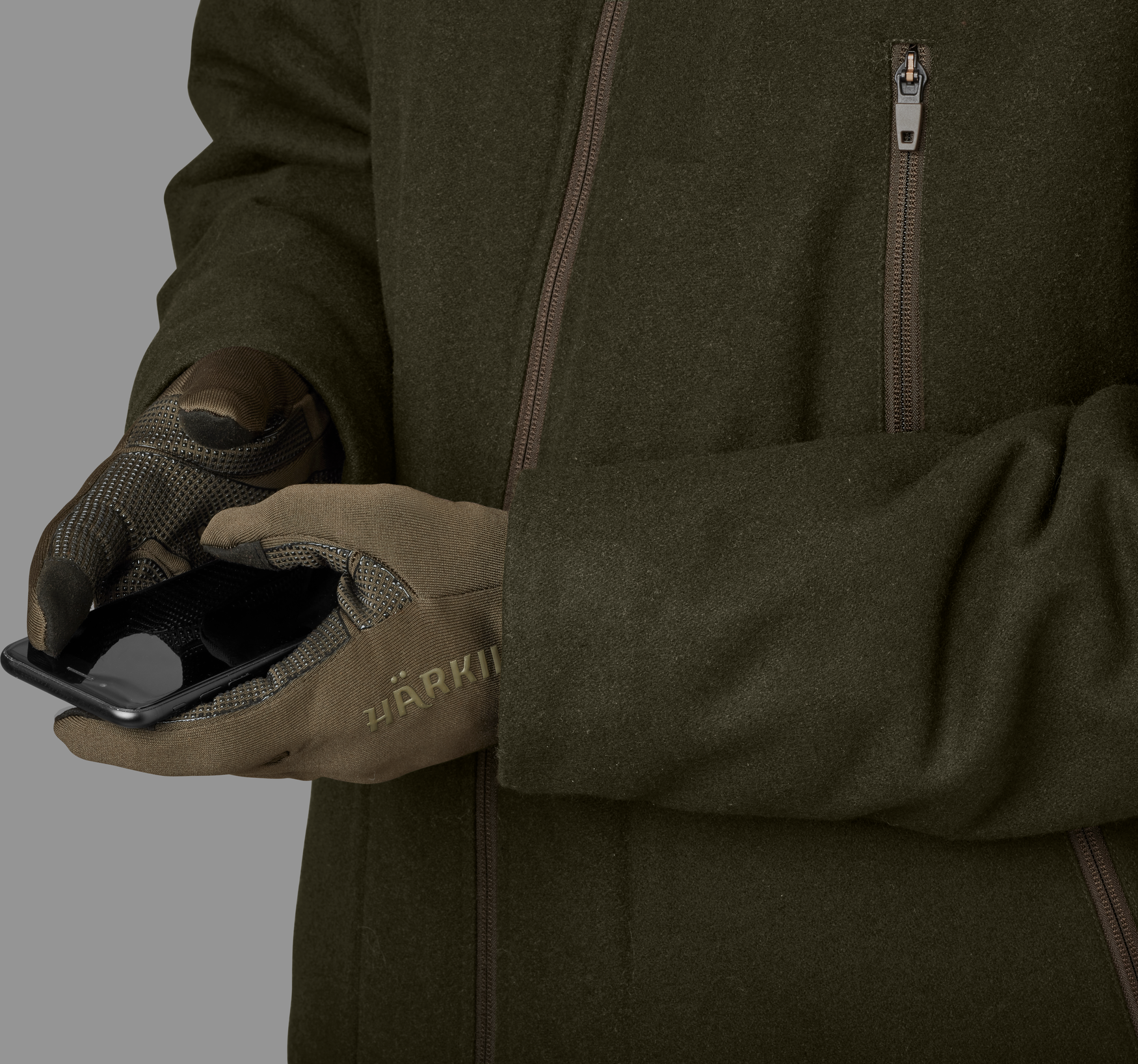 Gants Härkila Power Stretch - Shadow brown