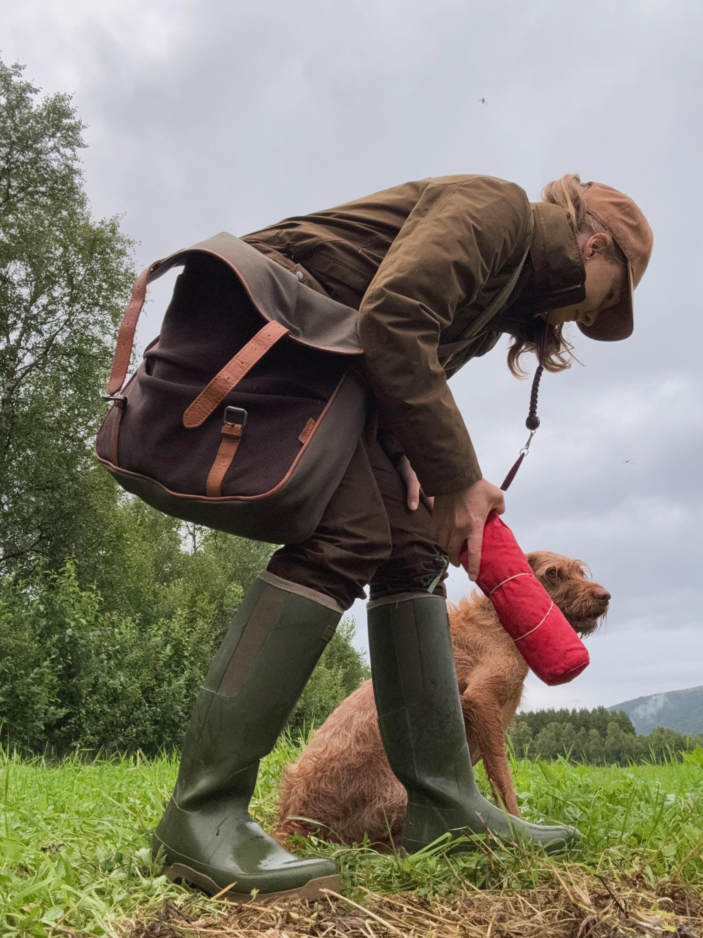 Retrieve game bag - Warm olive