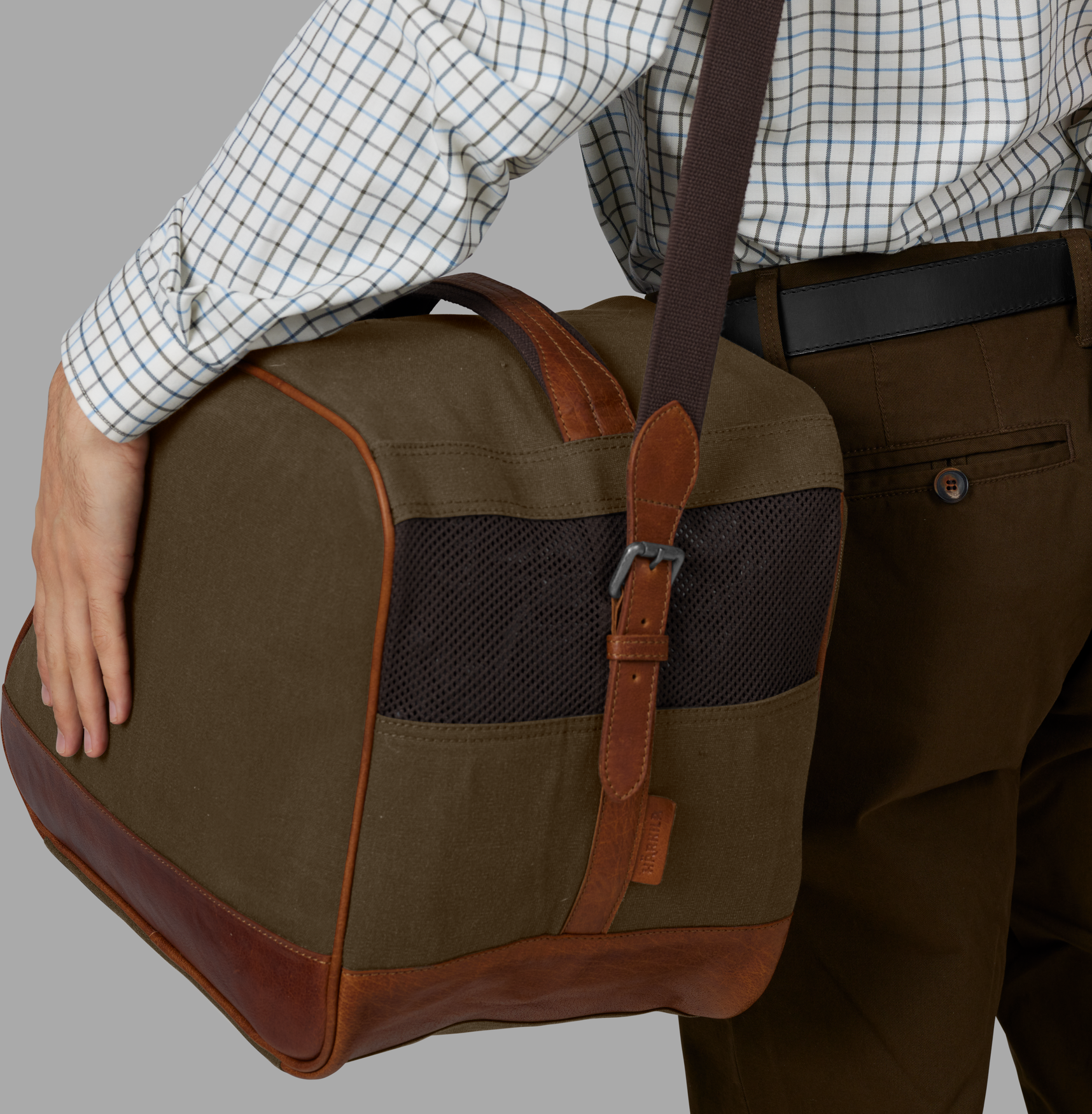 Retrieve boot bag Low - Warm olive