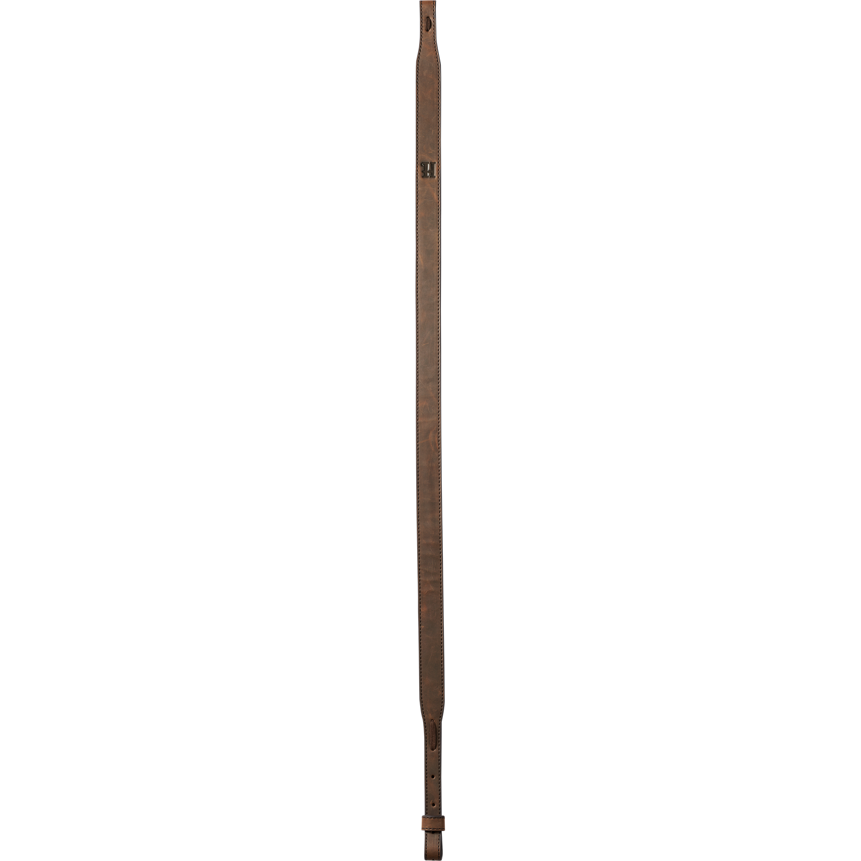 Geværrem, læder - Dark brown