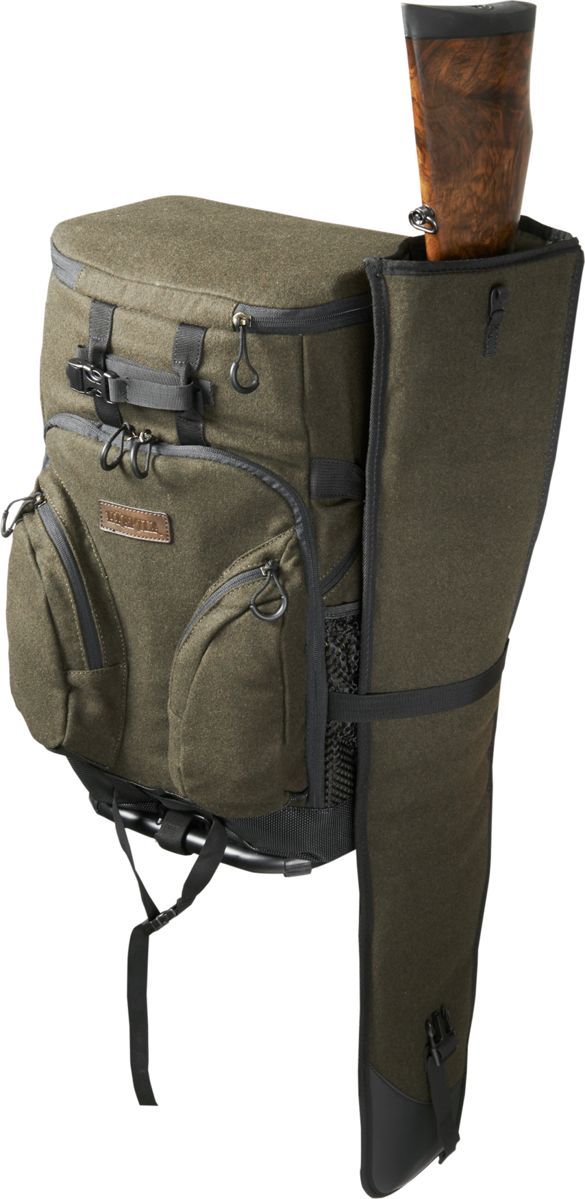 Metso rucksack chair - Hunting green