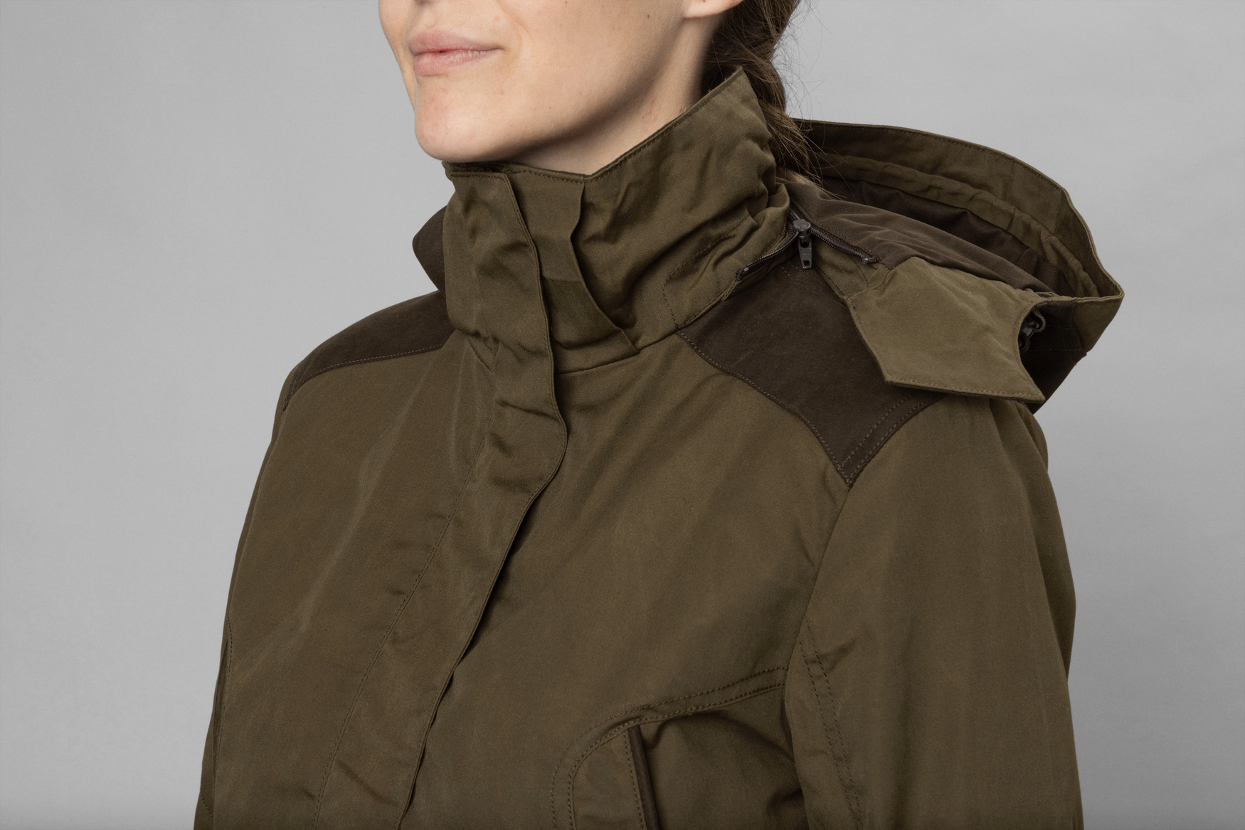 KeyPoint Kora Jakke - Pine Green/Grizzly Brown