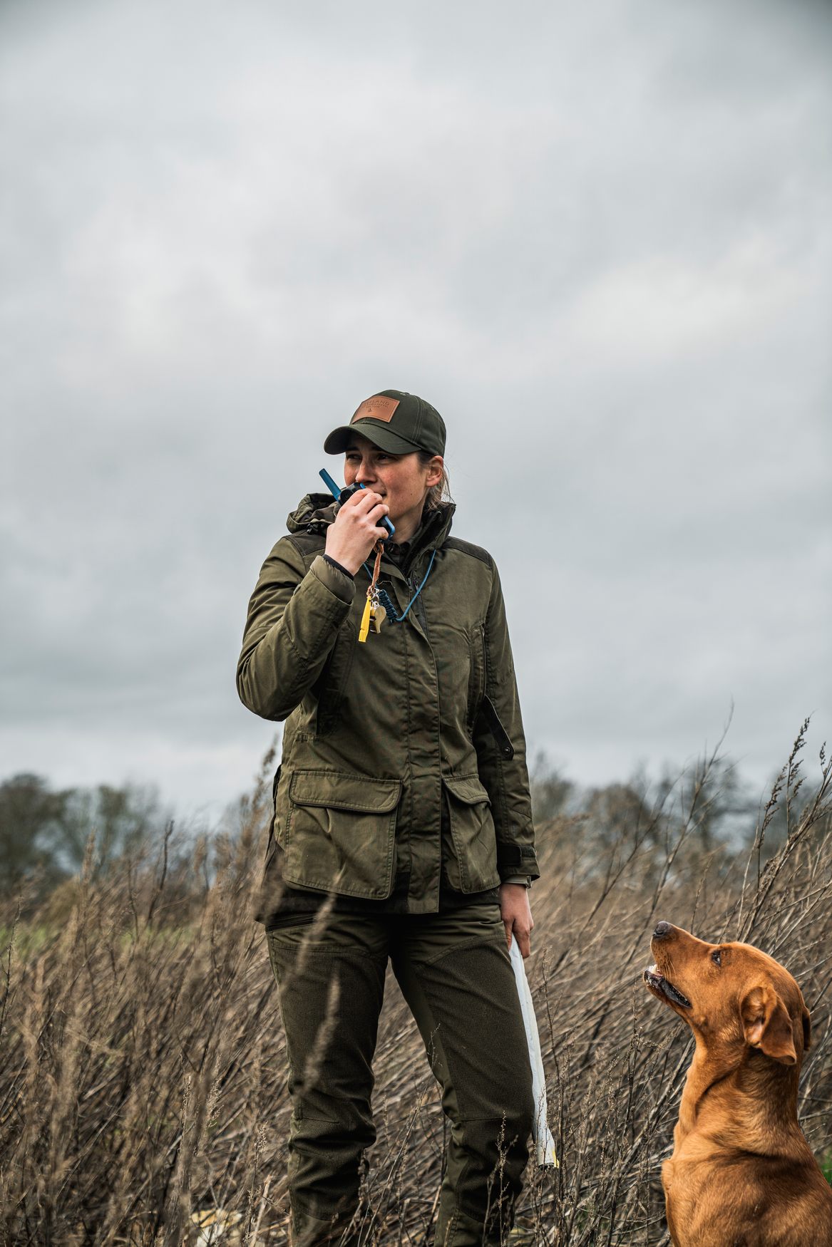 KeyPoint Kora Jakke - Pine Green/Grizzly Brown