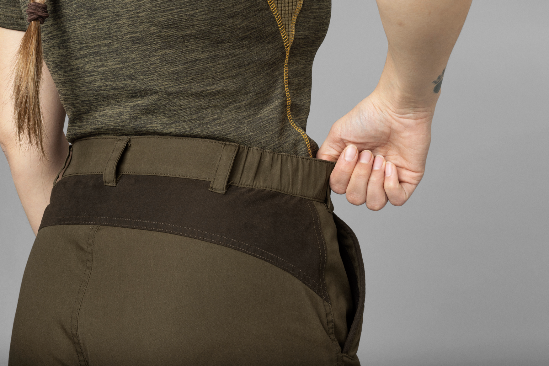 Key-Point Kora Bukser - Pine Green/Grizzly Brown