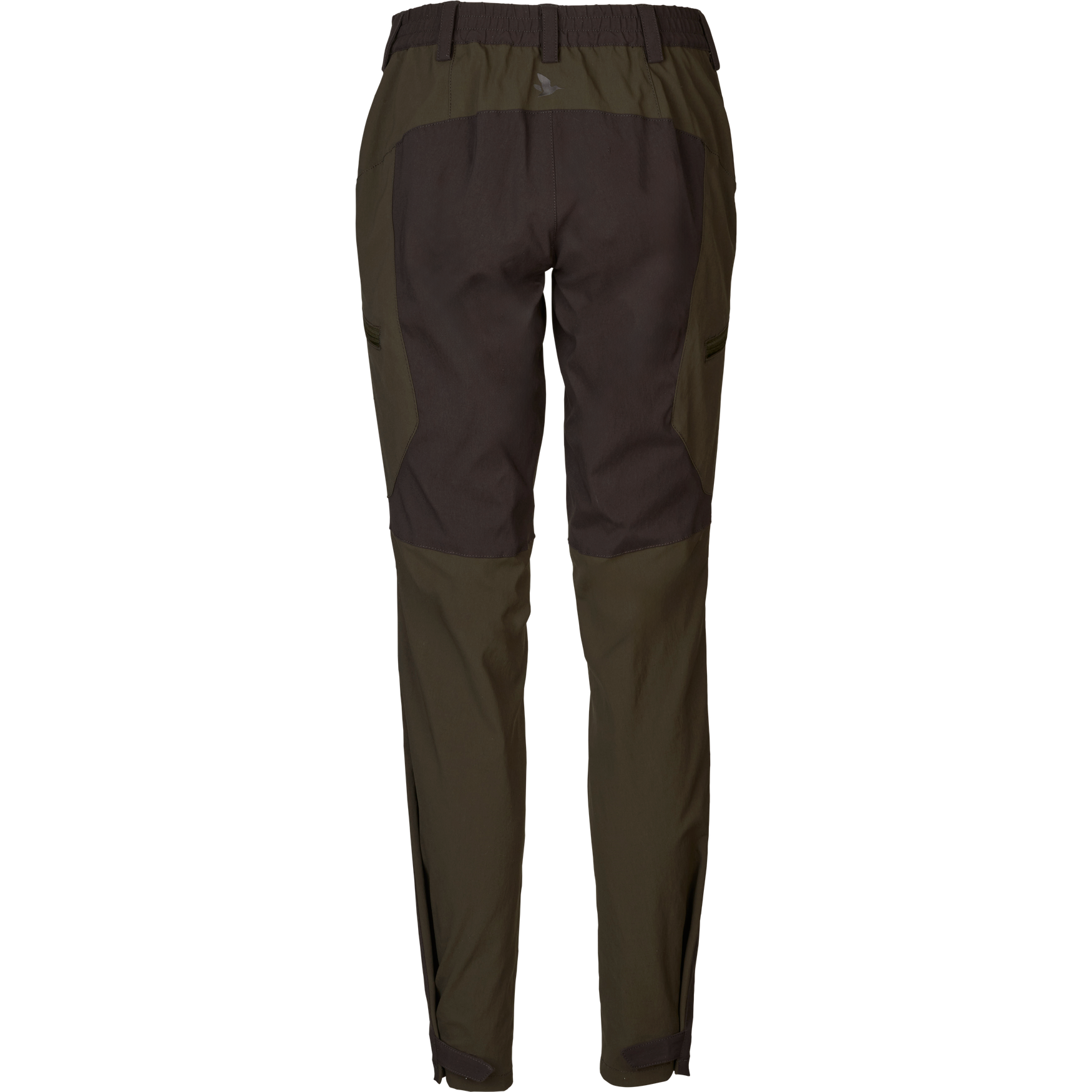 Larch Stretch-bukser til kvinder - Pine Green / Chocolate Torte