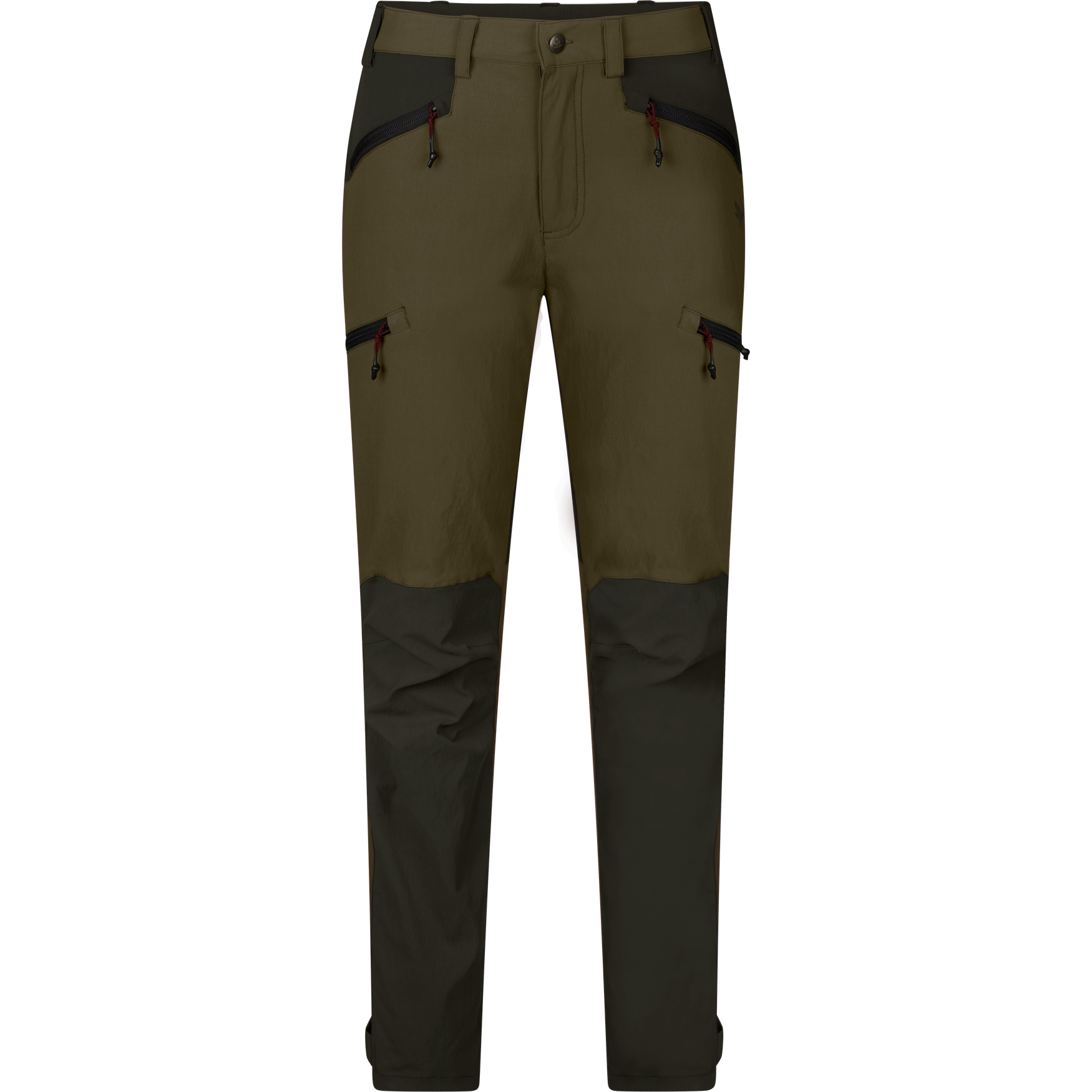 Larch stretch trousers Women - Grizzly Brown/Duffel Green