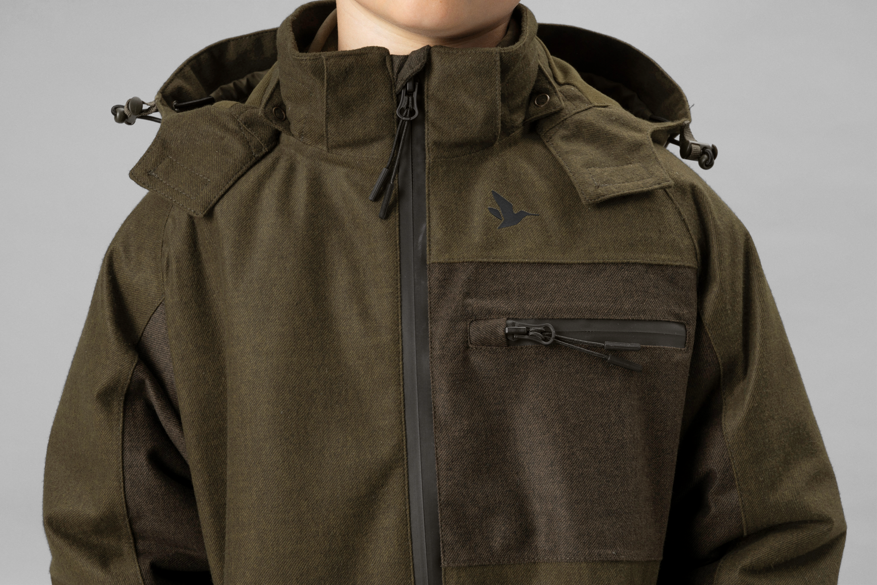 Avail Junior Jacket - Pine green melange