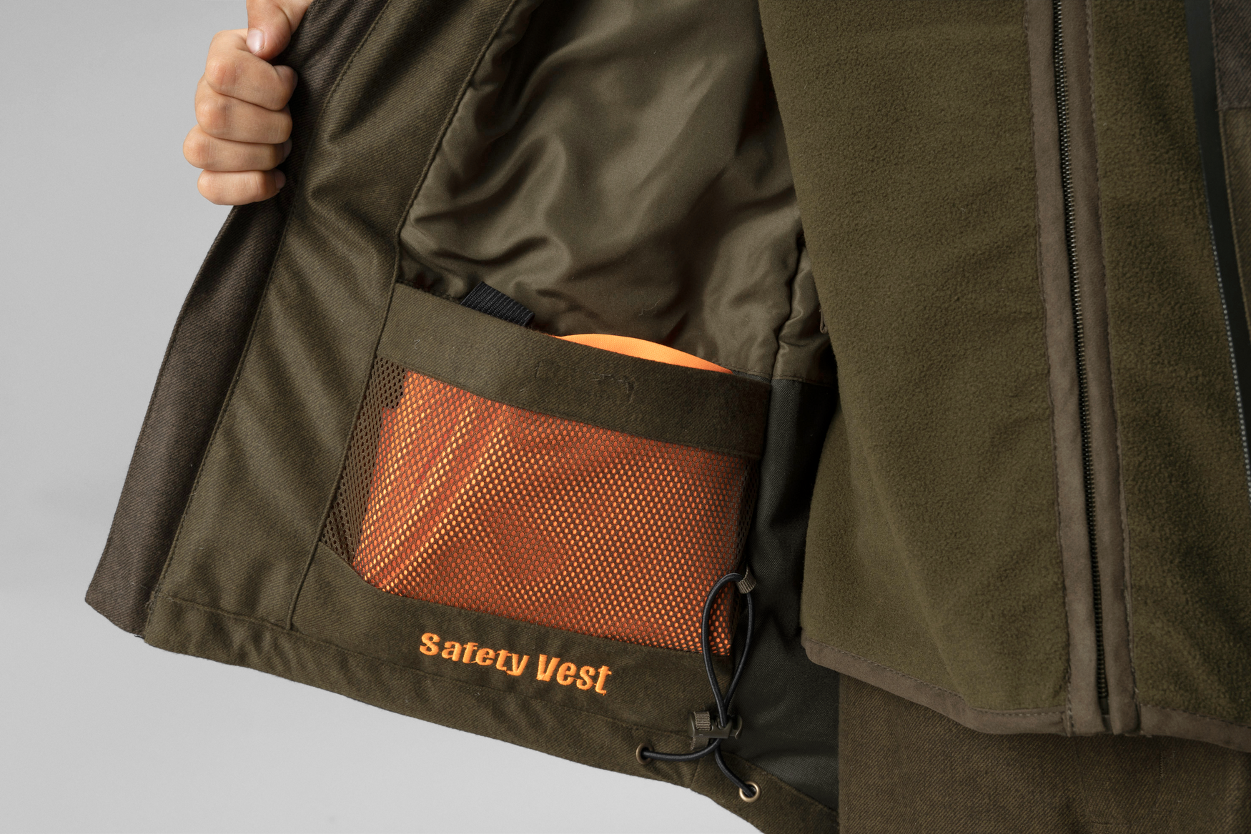 Avail Junior Jacket - Pine green melange