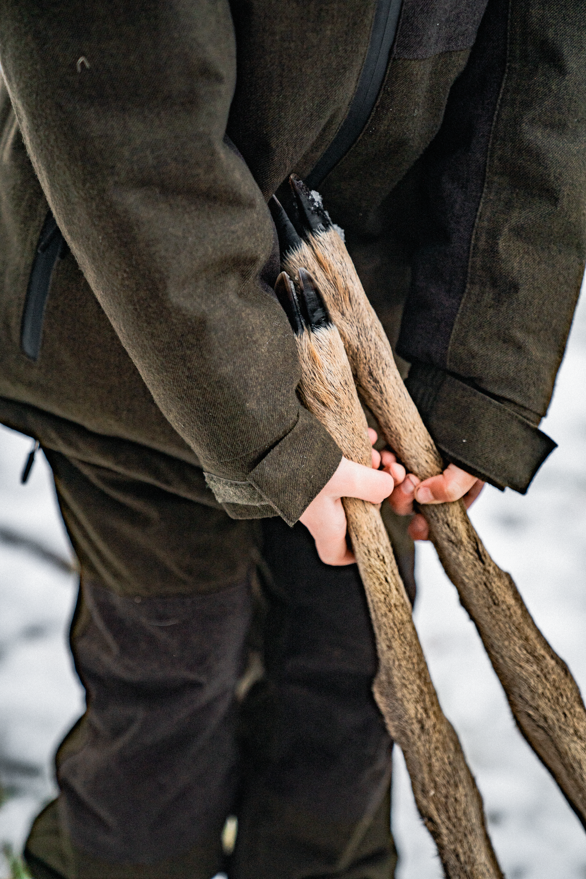 Avail Junior Jacket - Pine green melange