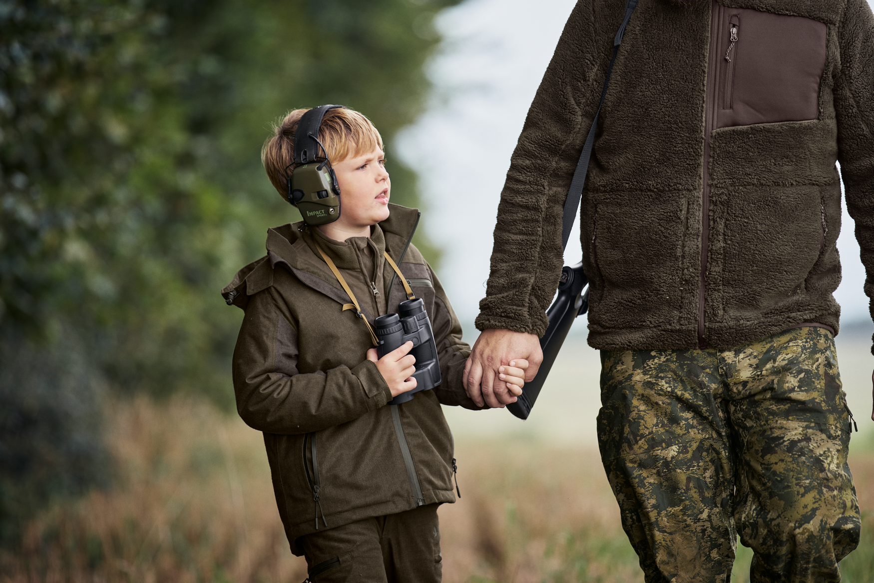 Avail Junior Jacket - Pine green melange