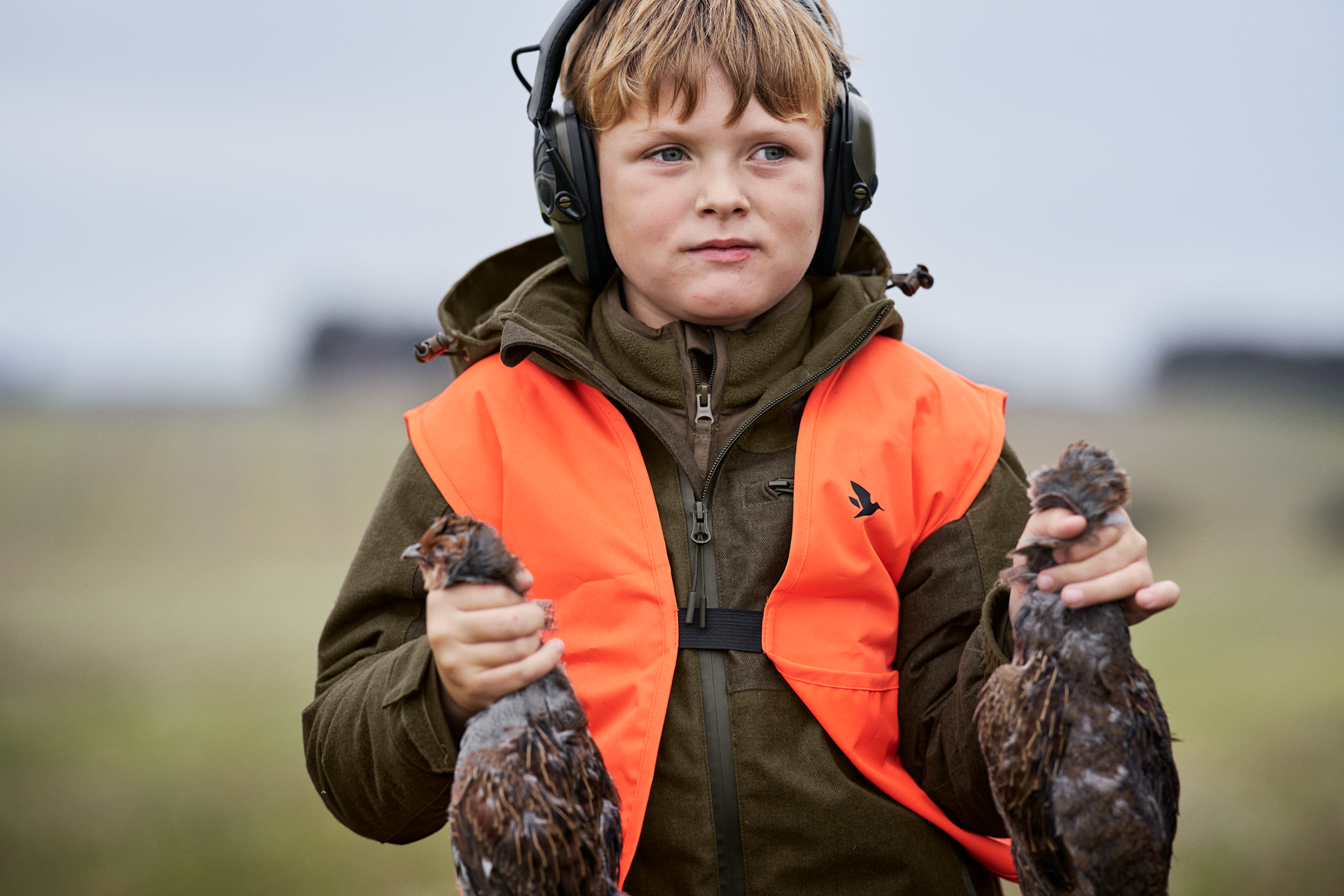 Avail Junior Jacket - Pine green melange