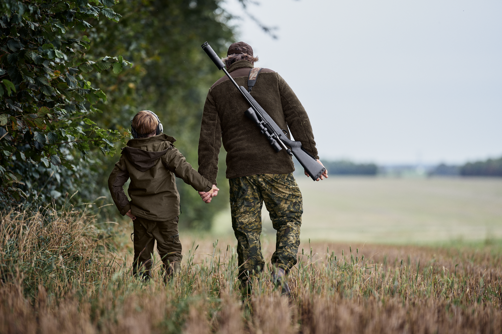 Avail Junior Jacket - Pine green melange