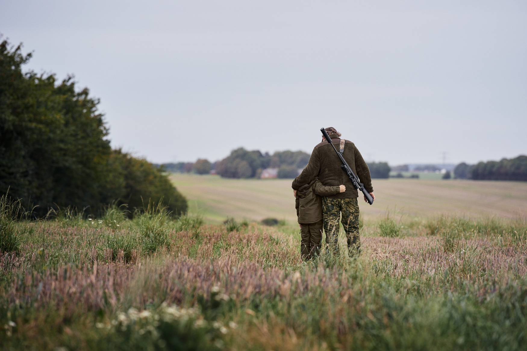 Avail Junior Jacket - Pine green melange