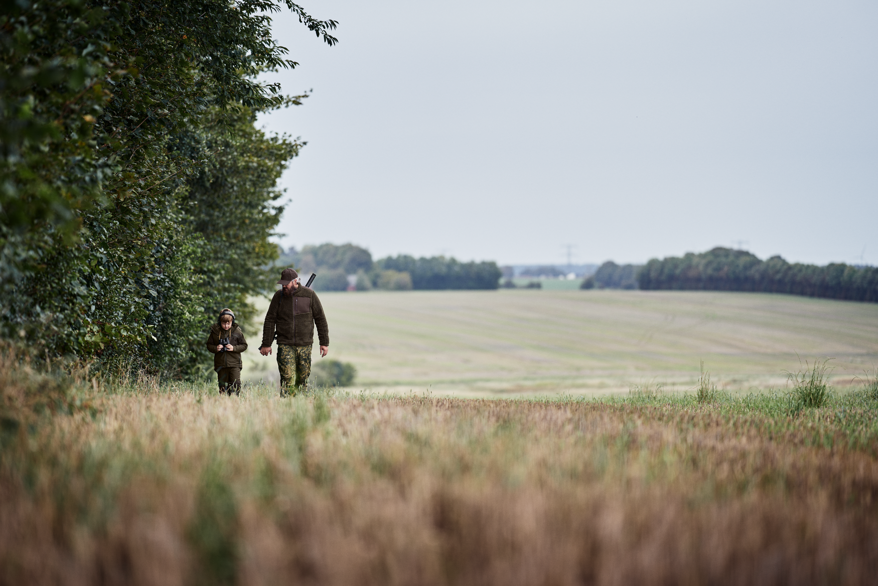 Avail Junior Jacket - Pine green melange