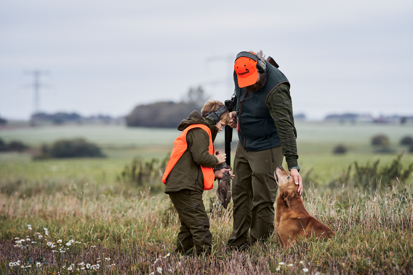 Avail Junior Jacket - Pine green melange