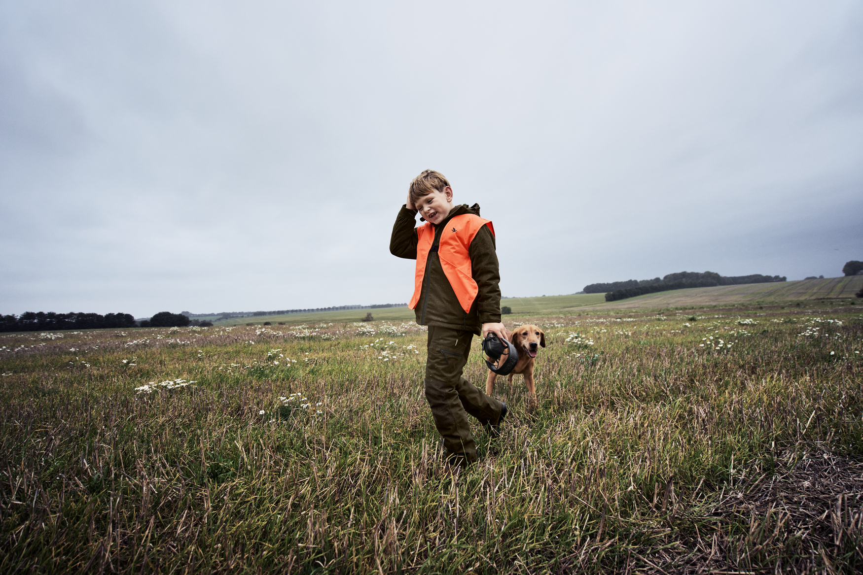 Avail Junior Jacket - Pine green melange